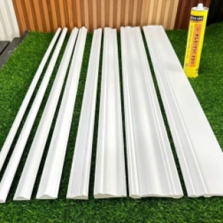 Mẫu phào chỉ trắng