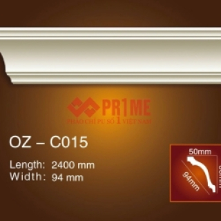 Mẫu phào chỉ trơn OZ-C015