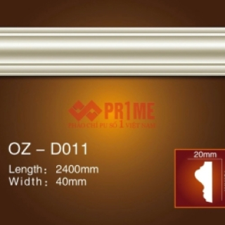 Mẫu phào chỉ trơn OZ-D11