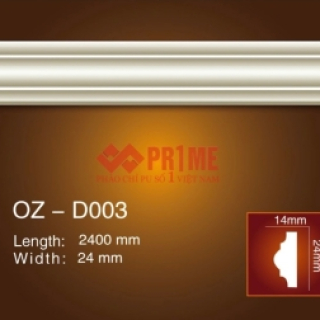 Mẫu phào chỉ trơn OZ-D003