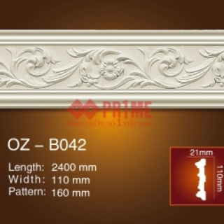 Phào chỉ mẫu OZ-B042