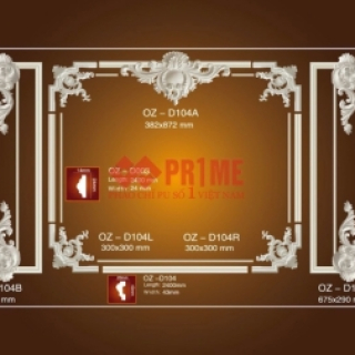 Mẫu phù điêu nhập khẩu OZ-D104A