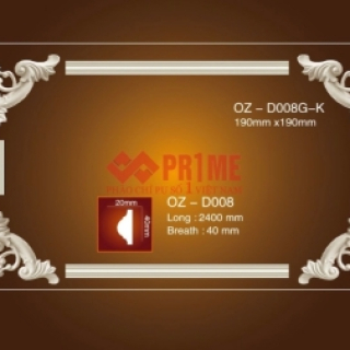 Mẫu phù điêu nhập khẩu OZ-D008G-K