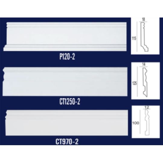 Phào Chân Tường PS – CT1230-2