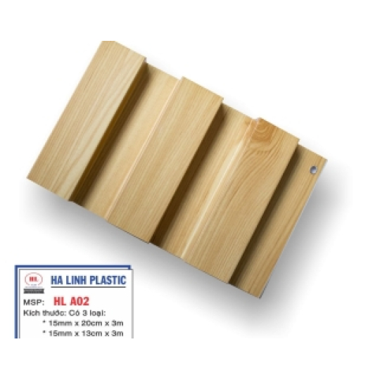 Mẫu tấm ốp lam sóng HL A02