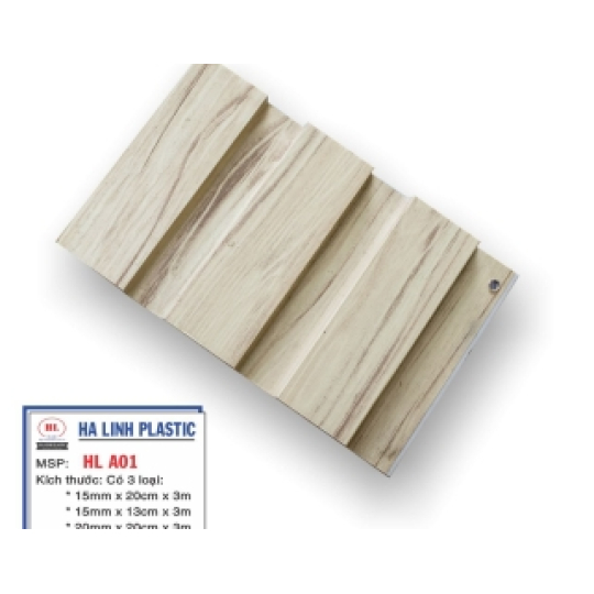 Mẫu tấm ốp lam sóng HL A01