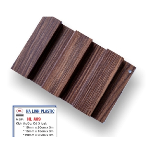 Mẫu tấm ốp lam sóng HL A09