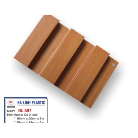 Mẫu tấm ốp lam sóng HL A07