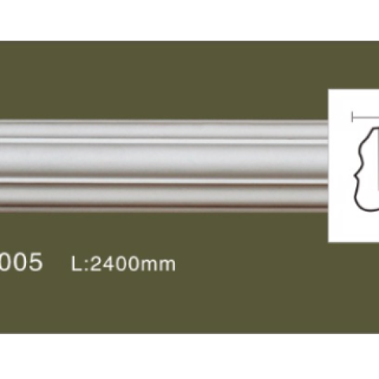 Phào Nẹp Trơn PU - GD 85005