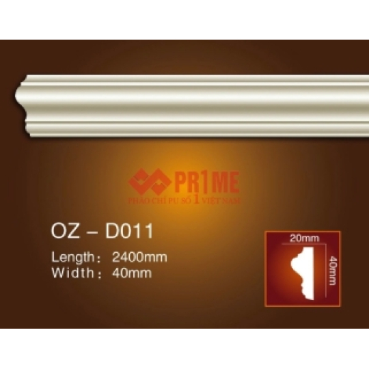 Mẫu phào chỉ trơn OZ-D11