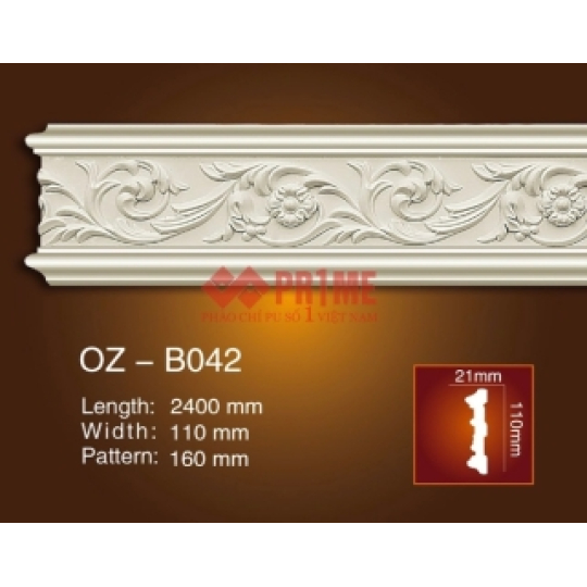 Phào chỉ mẫu OZ-B042