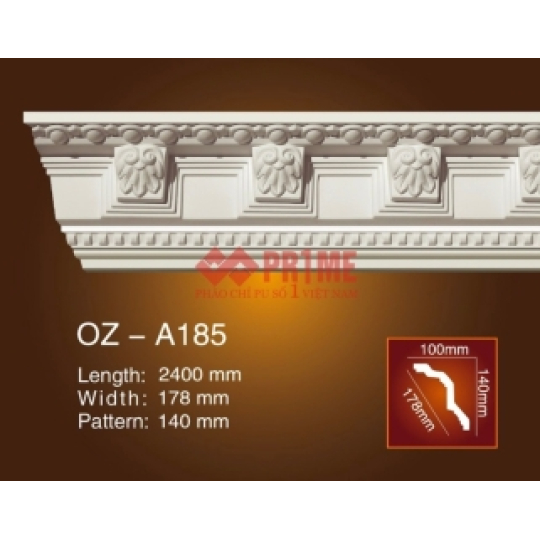 Phào chỉ mẫu OZ-A185
