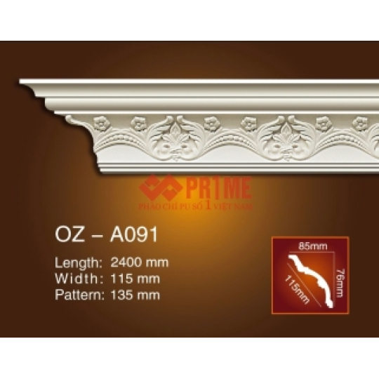 Phào chỉ mẫu OZ-A091