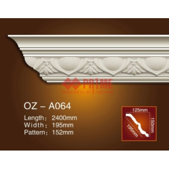Phào chỉ mẫu OZ-A064